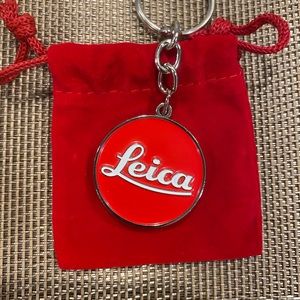 Genuine Leica key chain with pouch